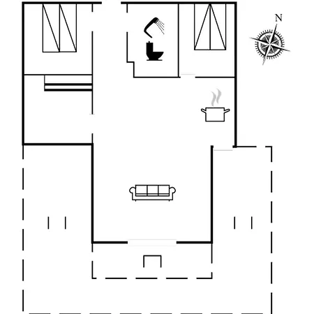 Bertold - 20m From The Sea By Interhome Assens